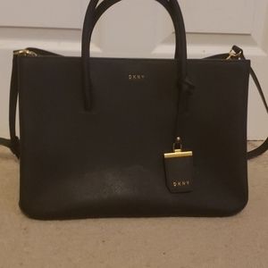 Black DKNY tote